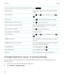 Page 168Insert an at sign (@) or a period (.) in an email address fieldPress .Capitalize a letterPress and hold the letter key until the capitalized letter
appears.Turn on CAP lockPress  and . To turn o