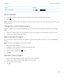 Page 259ActionShortcutMove up the screenPress  and 
Go to a website1. Type a web address or search term into the address bar at the bottom of the BlackBerry Browser.
2.Press .Tip:  To maximize your screen space, the address bar disappears after a few seconds. To bring it back, swipe down from the
top of the screen.
Change the current search engine
After you change the search engine, the BlackBerry Browser continues to use the new search engine until you change it again.
1. While you