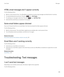 Page 131HTML email messages don't appear correctly
Try the following actions:
•Wait for a short period of time. Your BlackBerry smartphone receives long messages and attachments in sections.
•Try downloading external pictures. Press the  key > Get Images.
•Try viewing your message in plain text. Press the  key > Get Plain Text.
•Verify that the email that you received isn't encrypted.
Some email folders appear dimmed
If you can't forward email from an email folder, the check box beside the folder...