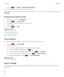 Page 96Press the  key > Options > Email Account Management. 
3.Click the email account that you want to change options for.
For more information about personal email accounts, visit www.blackberry.com/docs/smartphones and click the link under 
Email Setup.
Compose and send an email
1.On the home screen, click the Messages icon.
2.Press the  key > Compose Email. 
3.In the To field, type an email address or a contact name.
4.Type a message.
5.Press the  key > Send. 
Related information
Search for a contact, 196...