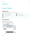 Page 204Typing
How to: Typing
Typing icons
These icons appear in the upper-right corner of the screen when you type.
 CAP lock (capital letter lock) Multi-tap mode NUM lock (number lock) Current input language Alt mode
Typing basics
Copy and paste at a glance
 
User GuideTyping
204  