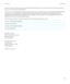 Page 301separate licenses and other agreements applicable thereto with third parties, except to the extent expressly covered by a license or other agreement with BlackBerry.
The terms of use of any BlackBerry product or service are set out in a separate license or other agreement with BlackBerry 
applicable thereto. NOTHING IN THIS DOCUMENTATION IS INTENDED TO SUPERSEDE ANY EXPRESS WRITTEN 
AGREEMENTS OR WARRANTIES PROVIDED BY BLACKBERRY FOR PORTIONS OF ANY BLACKBERRY PRODUCT OR 
SERVICE OTHER THAN THIS...