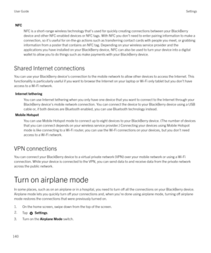 Page 140NFCNFC is a short-range wireless technology that