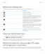 Page 135Battery and charging icons
The battery power level icons appear at the top of the home screen on your BlackBerry device.
IconDescriptionThe battery is charging.The battery is fully charged.The battery isn