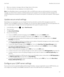 Page 771.When you compose a message, slide your finger down on the screen.
2.In the drop-down list, tap a signing or an encryption option.
Note: If your BlackBerry device is associated with a CRL or an OCSP server, when you add recipients to an encrypted 
message, your device tries to retrieve a certificate status for each recipient. You are unable to send the message until 
certificate statuses are received for all recipients. If certificates can