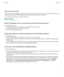 Page 39The screen turns offWhen you don't use your BlackBerry® smartphone for a period of time, the screen turns off to conserve battery power. You can
change the length of time that the backlight stays on when you aren't touching your smartphone.
To turn on the screen, click the trackpad or press a key.
Related information
Set options for backlighting, 211
Email messages aren't reconciling over the wireless network Try the following actions:
• Verify that your BlackBerry® smartphone is connected to...