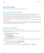 Page 258Wi-Fi technologyDepending on your BlackBerry® device model, the Wi-Fi® feature might not be supported.
About connecting to a Wi-Fi network If you are in a Wi-Fi® coverage area and your wireless service plan supports it, you can connect to a Wi-Fi network so that your BlackBerry®
device uses the Wi-Fi network instead of the mobile network to send and receive email messages, visit web pages, and so on.
You can connect to Wi-Fi networks at home or at work, or to hotspots available in public places, such as...