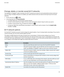 Page 37Change, delete, or reorder saved Wi-Fi networks
Your BlackBerry® PlayBook™ tablet remembers the Wi-Fi® networks you connect to and automatically connects whenever 
you're in range. If multiple networks are available, your tablet connects to the one closest to the top of your list of saved 
networks.
1.On the status bar, tap  > Wi-Fi.
2.In the drop-down list, tap Saved Networks.
•To change options for a saved network, tap the network.
•To move a saved network up or down in the list, touch and hold the...