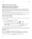 Page 114S/MIME and PGP protected messages
S/MIME and PGP protected message basics
About signing and encrypting messages
If your email account uses a BlackBerry Enterprise Server that supports this feature, you can digitally sign or encrypt 
messages to add another level of security to email and PIN messages that you send from your 
BlackBerry smartphone. 
Digital signatures are designed to help recipients verify the authenticity and integrity of messages that you send. When you  digitally sign a message using...