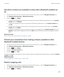 Page 275Set which contacts are available to share with a Bluetooth enabled car 
kit
1.On the home screen, click the connections area at the top of the screen, or click the Manage Connections icon.
2.Click Networks and Connections > Bluetooth Connections.
3.Press the  key > Options.
•To prevent your BlackBerry smartphone from sharing contacts with a Bluetooth enabled device, in the Contacts 
Transfer
 field, click Disabled.
•To allow your smartphone to share all contacts with a Bluetooth enabled device, in the...