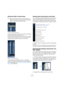 Page 124124
The mixer
Setting the width of channel strips
The Channel Narrow/Wide button
Narrow channel strips contain a narrow fader, miniature 
buttons, and the View options pop-up.
If you have selected to show parameters in the extended section, only the 
channel overview or the Meter can be shown in narrow mode. (The pa-
rameters will be shown again when you return to wide mode.)
Wide and narrow channel strips
When selecting “All targets narrow” or “All targets 
wide” on the common panel, all channel strips...