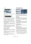 Page 9292
Fades, crossfades and envelopes
An example:
The events in themselves do not overlap, but their clips do. Therefore, 
the events can be resized so that they overlap, which is required for a 
crossfade to be created.
When you select the Crossfade function, the two events are resized so that 
they overlap, and a default crossfade is created in the overlapping section.
If the events don’t overlap, and cannot be resized 
enough to overlap, a crossfade cannot be created.
Cubase only: You can specify the...