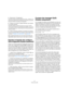 Page 3636
Périphériques MIDI
4.Sélectionnez “Configuration”.
Une fenêtre similaire à la fenêtre d’appareil est ouverte – toutefois, il n’y a 
pas de structure affiché dans la partie gauche de la fenêtre, et seulement 
les boutons d’édition de panneaux sont disponibles.
5.Cliquez sur le bouton “Ajouter Panneau” pour ajouter 
un nouveau panneau.
Une fenêtre similaire à la fenêtre de panneau est ouverte. Toutefois, 
comme l’instrument VST et ses paramètres sont prédéfinis, vous ne pou-
vez qu’éditer les panneaux,...