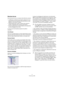 Page 1010
Périphériques MIDI
Structure de son
Une structure de son se compose des éléments suivants :
 Les Banques constituent les principales catégories de sons – 
typiquement des sons (patches), des performances ou des 
batteries, comme décrit ci-dessus.
 Chaque banque peut contenir n’importe quel nombre de 
groupes, représentés dans la liste par des dossiers.
 Les sons, performances ou kits de batterie sont représentés 
par des préréglages dans la liste.
Le menu local Commandes propose les options 
suivantes...