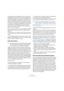 Page 277277
L’éditeur d’échantillons
Les repères peuvent éventuellement avoir des points de 
Quantification ou (points Q). Ils servent principalement à 
la quantification audio. Leur fonction est de définir le point 
sur lequel s’applique la quantification. Une tranche peut 
parfois avoir une attaque lente, et une crête qui se produit 
un peu plus loin et que vous désirez utiliser comme point 
Q. Lorsque vous appliquez la quantification, le point Q dé-
finira l’endroit où l’onglet Warp sera ajouté et donc le...