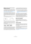 Page 618618
Usage des Symboles
Modifier la forme et la direction des liaisons 
rythmiques et de phrasé
ÖCette section décrit comment modifier les symboles 
de liaison rythmique “normaux” et les symboles de phrasé. 
Comment ajouter et modifier symboles de liaison de type 
courbe de Bézier est décrit dans la section “La liaison de 
phrasé en “courbe de Béziers”” à la page 609.
Il y a deux types de liaisons Rythmiques et de Phrasé dans 
la Palette de Symboles. La variation vers le haut ou la bas 
de chacune...