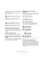 Page 657657
Mise en page de la Partition - Autres techniques
Pour faire remonter une mesure à la portée précédente, 
prenez le Tube de Colle et cliquez sur la dernière mesure 
de la portée du dessus.
En fait cela déplace toutes les mesures de la portée inférieure à celle du 
dessus.
Déplacer des barres de mesure
Les opérations suivantes peuvent être effectuées indiffé-
remment avec l’outil de Sélection d’Objet normal ou l’outil 
Maquette.
Déplacer une barre de mesure
Si vous faites glisser une barre de mesure de...