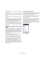 Page 217217
Surround-Sound (nur Cubase)
In folgenden Fällen sollten Sie einen Surround-Eingangs-
bus hinzufügen:
Wenn Sie Audiomaterial in einem bestimmten Surround-
Format als einfache Mehrkanaldatei in Cubase übertragen 
möchten.
Wenn Sie eine Surround-Konfiguration »live« aufnehmen 
möchten.
In beiden Fällen können Sie im Dialog »VST-Verbindungen« 
einen Eingangsbus in einem beliebigen Format konfigurie-
ren, so dass jeder Eingang Ihrer Audio-Hardware an den 
entsprechenden Lautsprecherkanal geleitet wird....