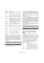 Page 417417
Der projektbezogene Logical-Editor
Wenn Sie eine andere Bedingung als einen Bereich, 
Taktbereich, Loop oder Cycle bzw. den Bereich vor oder 
nach dem Positionszeiger auswählen, geben Sie in der 
Spalte »Parameter 1« eine genaue Position ein (in Takten, 
Zählzeiten, Sechzehntelnoten und Ticks). Beachten Sie, 
dass Taktbereiche in Ticks relativ zum Taktanfang ange-
geben werden. 
In diesem Beispiel findet der projektbezogene Logical-Editor alle Ele-
mente an der Position 5.1.1. des Projekts.
Wenn Sie...