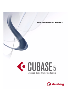 Page 1Neue Funktionen in Cubase 5.5 
