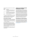 Page 1616
Arbeiten mit den neuen Funktionen
Unterhalb des Elemente-Bereichs finden Sie zusätzliche 
Optionen:
ÖDer Bereich mit dem Benennungsschema wird ausge-
blendet, wenn Sie außerhalb des Bereichs klicken. Der 
eingerichtete Name wird nun auch rechts neben dem 
Schalter »Benennungsschema…« angezeigt.
Die neue Option »L/R-Kanäle«
Mit der Option »L/R-Kanäle« im Bereich »Ausgang der Au-
dio-Engine« können Sie nur den linken und rechten Kanal 
eines Mehrkanal-Busses in eine Stereodatei exportieren.
ÖDie Option...