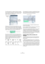 Page 5858
The Sample Editor
The vertical position of a segment indicates its average 
pitch. If the Pitch & Warp tool is active and you move the 
mouse pointer over a segment, a piano keyboard is dis-
played, showing the found pitches.
Furthermore, if you move the mouse pointer over a seg-
ment and the zoom factor is high enough, the average 
pitch – note name and fine tuning in cent steps (100ths of 
a semitone) – is shown on top of the segment. When you 
select a segment, this is also shown in the info line....