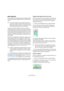 Page 6666
L’Éditeur d’Échantillons
Mode Segments
Si vous activez le mode Segments dans l’onglet VariAudio, 
votre fichier audio sera analysé et divisé en plusieurs seg
-
ments.
Lorsque vous désirez modifier la hauteur de l’audio in-
cluant des portions non-tonales, par ex. des résonances 
ou des effets sonores tels que la réverbération, il vous fau
-
dra peut-être éditer la segmentation afin d’inclure ces por-
tions non-tonales dans les segments. Faute de quoi, les 
modifications de hauteur affecteront...