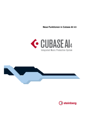 Page 1Neue Funktionen in Cubase AI 4.5 