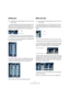 Page 5353
Tutorial 5: Mixing and effects
Setting pan
1.Setting the pan for each track moves its position in the 
stereo mix. It will either keep the signal balanced in the 
middle of the left and right speaker, lean to the left or lean 
to the right or be completely in the left or right speaker.
To get the panner back to the center (the default posi-
tion), [Ctrl]/[Command]-click anywhere in the panner area.
2.Let’s pan our two guitars slightly left and slightly right. 
This will spread them out a bit.
3.Keep...