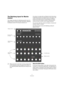 Page 66
Introduction
The Steinberg layout for Mackie 
Control
This chapter describes the Steinberg-specific layout for 
Mackie Control, and also provides information regarding 
the Mackie Control XT 8 channel extender unit.An overlay is included with your Mackie Control that shows 
all Steinberg-specific key assignments for this device. The 
overlay can be placed over the top right part of Mackie 
Control, above the transport controls. These key assign-
ments are used to remote control Cubase Essential.
You...