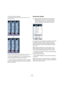 Page 101101
The mixer
Fader levels will be “ganged”.
The relative level offset between channels will be kept if you move a 
linked channel fader.
The three channels shown are linked. Pulling down one fader changes 
the levels for all three channels, but keeps the relative level mix.
By pressing [Alt]/[Option], you can make individual set-
tings and changes for channels that are linked.
ÖLinked channels have individual automation subtracks. 
These are completely independent, and are not affected 
by the Link...