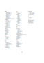 Page 6969
Index
MIDI
Copying notes 46
Cycle Playback 44
Cycle recording 44
Editing 40
Erasing notes 45
Playback 43
Quantizing 45
Recording 40, 42
Recording modes (cycle off) 44
MIDI Input
Setting 42
MIDI Interface
Connecting 18
Installing 11
MIDI notes
Creating 46
Drawing 46
MIDI ports
Setting up 20
MIDI Thru Active 19
Mixing
About 51
Modifier keys 7
Monitoring
About 18
Moving 35
Mute 53
Muting 37
N
New Project
Create 24
Save 25
Normalize 38
O
Open
Project 25
Recent Projects 25
Optimizing the Hard Disk
Windows...