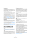 Page 213213
Préréglages de piste
Introduction
Les préréglages de piste sont des modèles que vous 
créez à partir de pistes audio, MIDI ou instrument – ou de 
plusieurs de ces pistes – et que vous appliquez à des pis-
tes existantes du même type. 
L’intérêt de ces préréglages de piste est :
De vous permettre d’accéder, de naviguer, de sélection-
ner, de modifier et de pré-écouter rapidement des sons.
De vous procurer un moyen rapide de réutiliser des ré-
glages de voies dans des projets.
Les préréglages de piste...