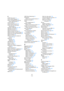Page 357357
Index
A
ACID® (boucles) 171
Action Initiale (réglage) 331
Activer l’enregistrement pour les 
pistes sélectionnées 50
Activer la Piste 47
Activer Projet (bouton) 329
Activer Solo pour les pistes 
sélectionnées 37
Actualiser l’Affichage 297, 298
Affichage de l’heure 46
Afficher Contrôleurs 27
Afficher Couleurs de Piste 28
Afficher données si pistes étroites 26
Afficher les noms des événements 26
Afficher N Pistes 25
Afficher toujours les courbes de 
volume 27, 66
Aftertouch
Dessiner 259
Supprimer 261...