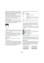 Page 173173
The MIDI editors
When a key command is assigned for the Select tool–
Edit Velocity action (in the Editing–Tool Modifiers page of 
the Preferences dialog), you can select one or more notes, 
press [Ctrl]/[Command]+[Shift] and click on one of the 
selected notes to change the velocity. 
The cursor changes into a speaker and, next to the note, a field with the 
velocity value appears – the Note Velocity Slider. Move the mouse 
pointer up or down to change the value. Value changes will be applied to 
all...
