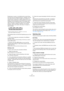 Page 197197
The MIDI editors
Positioning on screen is controlled by the current Quan-
tize value. If you for example set this to “1/8 Note” you can 
only insert and move notes to eighth note positions, at 
quarter notes, at half bars or at bar positions. It is a good 
strategy to set the Quantize value to the smallest note 
value in the piece. This doesn’t stop you from inputting 
notes at “coarser” positions. However, if you set the 
Quantize value to too small a note value, it is easier to 
make mistakes.
The...