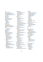 Page 258258
Index
A
ACID® loops 119
Activate Next/Previous Part 167
Activate project button 237
Active ASIO Ports for Data only 228
Active Part 167
Active Staff 194
Add Track 25
Adding busses 11
Adjust Fades to Range 59
Advanced Quantize 159
Aftertouch
Deleting 181
Editing 179
Recording 53
AIFF files 213
Alt/Option key 8
Alternative Key Sets 253
Always Send Start Message 220
Any (MIDI channel setting) 52
APP
Introduction to 222
Setting up 221
Appearance 245
Archiving 139
ASIO 2.0 49
ASIO Direct Monitoring 49...