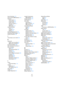 Page 261261
Index
Insert Velocities 173
Insert velocity (MIDI Editors) 172
Inspector
Audio tracks 18
Customizing 244
Folder tracks 18
General controls 17
Handling 17
MIDI tracks 147
Instrument tracks
About 141
Creating 142
Editing 143
Intensity (Appearance) 245
Interpolate Audio Images 109
Iterative Quantize 158
J
Jump tempo curve mode 208
K
Keep Last
Audio cycle recording 50
MIDI cycle recording 53
Key (Score Editor) 195
Key command conventions 8
Key commands
About 250
Alternative Key Sets 253
Default 252...
