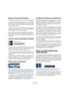 Page 101101
Automatisation
Masquer les pistes d’automatisation
Pour masquer une seule piste, vous avez deux possibilités :
Positionnez le pointeur de la souris sur le coin inférieur 
gauche d’une piste d’automatisation dans la liste des pis-
tes et cliquez sur le bouton “Masquer piste d’Automatisa-
tion” (le signe “moins”).
Faites un clic droit sur la piste dont vous souhaitez mas-
quer la piste d’automatisation, et sélectionnez “Masquer 
l’Automatisation” dans le menu contextuel.
Pour masquer les pistes...