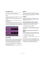 Page 121121
L’Éditeur d’Échantillons
Couper, Copier et Coller
Les commandes Couper, Copier et Coller du menu Édi-
tion fonctionnent selon les règles suivantes :
Sélectionner Copier copie la sélection dans le presse-
papiers.
Sélectionner Couper supprime la sélection du clip et la 
place dans le presse-papiers.
La partie située à droite de la sélection est déplacée vers la gauche pour 
remplir le vide.
Sélectionner Coller copie les données du Presse-Pa-
piers dans le clip.
S’il y a une sélection dans l’éditeur,...