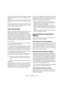 Page 140140
Travailler avec des repères et des tranches
Pour activer les points Q, ouvrez les Préférences (page 
Édition–Audio) et activez l’option “Les repères ont des 
Points Q”.
La prochaine fois que vous utiliserez la fonction Calculer Repères, ceux-
ci auront des points Q. Les repères ajoutés manuellement n’ont pas de 
points Q.
Pour décaler la position d’un point Q en relation avec le 
Repère, il suffit de cliquer sur l’icône “Q” puis de la dépla-
cer vers la droite à la position voulue.
Créer des...