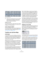 Page 204204
Les éditeurs MIDI Sons de batteries muets
Supprimer des notes
Pour supprimer des notes, cliquez dessus avec l’outil Ba-
guette ou l’outil Gomme ou bien encore, sélectionnez-les 
et appuyez sur la touche [Arrière].
Autres méthodes d’édition
Comme dans l’Éditeur Clavier, vous pouvez éditer des no-
tes sur la ligne d’infos ou en passant par le MIDI, et intro-
duire des notes en utilisant l’entrée pas à pas, voir “Édition 
dans la ligne d’infos” à la page 193.
Travailler avec des Drum Maps
Avant-propos...
