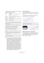 Page 230230
Travailler avec la piste Tempo
Utiliser le sous-menu Sélectionner dans le menu Édition.
Les options disponibles sont les suivantes :
Vous pouvez aussi utiliser les touches flèche gauche et 
droite du clavier de l’ordinateur, pour aller d’un point de la 
courbe au suivant.
Si vous appuyez sur [Maj] en utilisant les touches flèche, la sélection en 
cours sera conservée, ce qui permet de sélectionner plusieurs points.
Modifier des points sur la courbe de tempo
Pour modifier des points sur la courbe de...