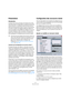 Page 277277
Raccourcis clavier
Présentation
Introduction
La plupart des menus principaux de Cubase LE ont des 
raccourcis clavier correspondant à certaines fonctions des 
menus. De plus, il y a plusieurs autres fonctions de Cu-
base LE qui peuvent être mises en œuvre via ces raccour-
cis clavier. Il s’agit là de réglages établis par défaut. Si 
vous le souhaitez, il est possible de configurer les raccour-
cis clavier existants à votre convenance, ainsi que d’en 
ajouter pour d’autres options de menu ou d’autres...