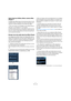 Page 88
Effets audio
Quels plug-ins d’effets utiliser comme effets 
d’Insert ?
La plupart des effets plug-ins fonctionneront bien en tant 
qu’effets d’Insert. En général, les seules restrictions con-
cernent le nombre d’entrées et de sorties des effets :
Pour qu’un plug-in soit utilisable comme effet d’Insert, il 
doit avoir 1 ou 2 entrées et 1 ou 2 sorties.
Les différents effets présentent un nombre différent d’entrées et de sor-
ties, mais le nombre d’entrées/sorties véritablement utilisées dépend du 
fait...