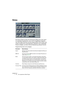 Page 34CUBASE SE
1 – 34 Die mitgelieferten Effekt-PlugIns
Rotary
Das Rotary-PlugIn simuliert den klassischen Effekt eines oder mehre-
rer rotierenden Lautsprecher, wie er oft für Orgelklänge eingesetzt 
wird. Die PlugIn-Parameter sind den Eigenschaften eines echten rotie-
renden Lautsprechers nachempfunden. Außerdem sind vorgefertigte 
Presets verfügbar, auf denen Sie Ihre Bearbeitung aufbauen können.
Folgende Parameter sind verfügbar:
Parameter Beschreibung
Speed Mit diesem Parameter stellen Sie die...