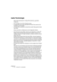 Page 64CUBASE SE
5 – 64 Cubase SE – Grundbegriffe
Audio-Terminologie
Wenn Sie Audiomaterial in Cubase SE aufnehmen, geschieht 
Folgendes:
• Eine Audiodatei wird auf Ihrer Festplatte erzeugt.
• In Cubase SE wird ein Audio-Clip erstellt. Der Audio-Clip verweist auf die 
Audiodatei auf der Festplatte.
• In Cubase SE wird außerdem ein Audio-Event erstellt. Dieses gibt den Audio-
Clip wieder.
Diese hohe Zahl von Referenzen hat die folgenden Gründe:
• Das Audio-Event ist das Objekt, das Sie an einer Zeitposition in...