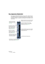 Page 176CUBASE SE
9 – 176 Der Mixer
Das allgemeine Bedienfeld
Das allgemeine Bedienfeld befindet sich ganz links im Mixer-Fenster 
und enthält Parameter, mit denen Sie Darstellung und Eigenschaften 
des Mixers festlegen und globale Einstellungen für alle Kanäle vorneh-
men können.
Die globalen Schalter »Alle 
Automationsdaten lesen« 
(R)und »Alle Automations-
daten schreiben« (W) – 
siehe das »Automation«.
Einstellungen der ausgewählten Kanäle 
kopieren/einfügen (siehe Seite 190). Globale Stummschalten- 
und...