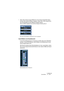 Page 209CUBASE SE
Audioeffekte 10 – 209
•Wenn Sie mehrere Insert-Effekte für einen Kanal eingestellt haben, 
können Sie einzelne Effekte umgehen, indem Sie in der entsprechen-
den Schnittstelle auf den Bypass-Schalter klicken.
Wenn ein Effekt umgangen wird, leuchtet der Bypass-Schalter gelb auf.
Die Insert-Schnittstelle 2 (»Reverb A«) wird umgangen.
Insert-Effekte in der Kanalübersicht
In der Kanal-Registerkarte im Inspector erhalten Sie einen Überblick 
darüber, welche EQ-Module, Insert-Effekte und Effektsends...