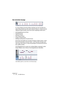 Page 434CUBASE SE
21 – 434 Die MIDI-Editoren
Die Controller-Anzeige
Im unteren Bereich des Key-Editors befindet sich die Controller-An-
zeige. Diese besteht aus einer oder mehreren Spuren, in denen eine der 
folgenden Eigenschaften oder Event-Arten angezeigt werden kann:
• Anschlagstärkewerte der Noten
• Pitchbend-Events
• Aftertouch-Events
• Poly-Pressure-Events
• Program-Change-Events
• Beliebige kontinuierliche Controller-Events
Sie können die Größe der Controller-Anzeige im Editor ändern, indem 
Sie den...